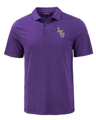 LSU Baseball Cutter & Buck Coastline Comfort Polo