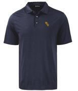  West Virginia Cutter & Buck Vault Coastline Comfort Polo