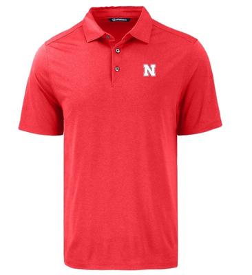 Nebraska Cutter & Buck Coastline Comfort Polo