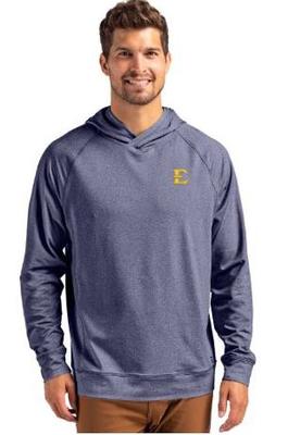 ETSU Cutter & Buck Adapt Heathered Hoodie