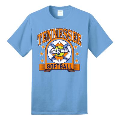 Tennessee Lady Vols Arch with Ball/Stars Tee