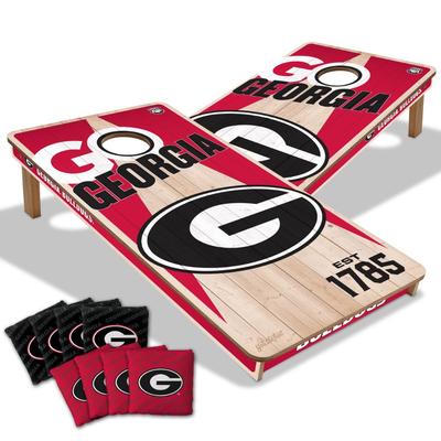 Georgia You the Fan Cornhole Board Set