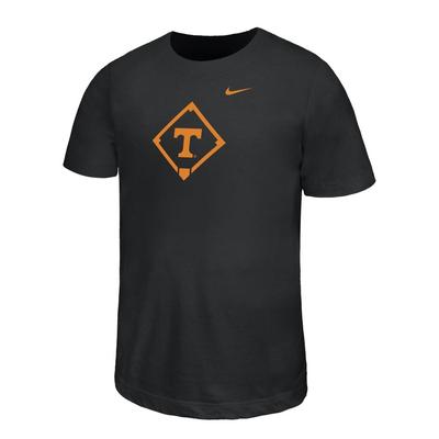 Tennessee Nike YOUTH Dri-Fit Legend Baseball Diamond Tee