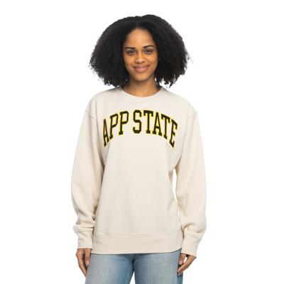 App State Zoozatz Women's Sport Fleece Crew