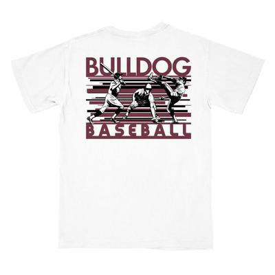 Mississippi State Baseball Montage Comfort Colors Tee