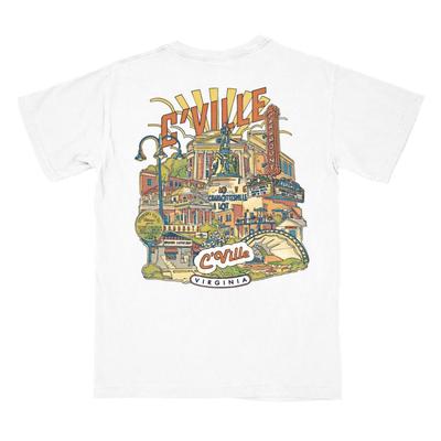 Charlottesville Hometown Comfort Colors Tee