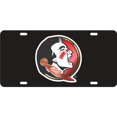 Florida State Seminole Logo License Plate