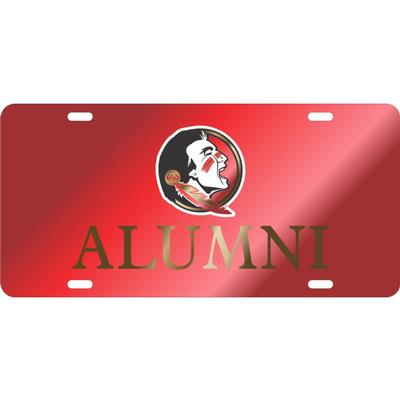 Florida State Logo Alumni License Plate