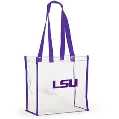 LSU Clear Stadium Tote