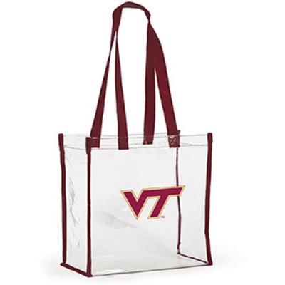 Virginia Tech Clear Stadium Tote