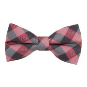  Arkansas Eagles Wings Check Pattern Bow Tie