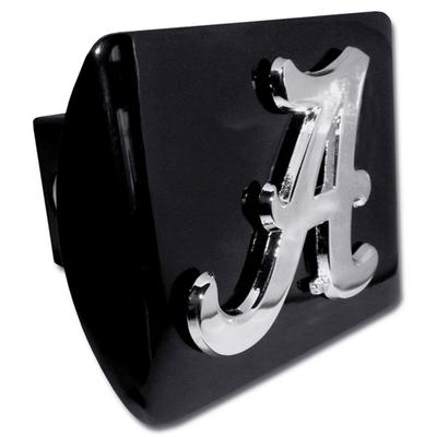 Alabama Chrome Emblem Metal Hitch Cover