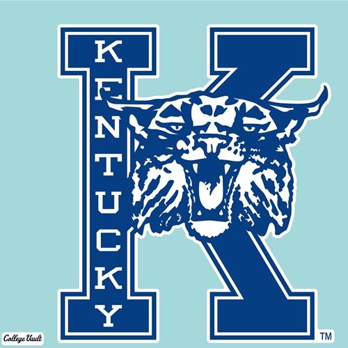 Kentucky Decal Vault K With Wildcat Logo (8