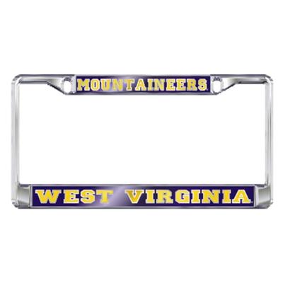 West Virginia Mountaineers License Plate Frame