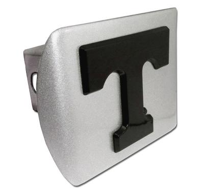 Tennessee Black Emblem Metal Hitch Cover