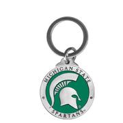  Michigan State Heritage Pewter Keychain