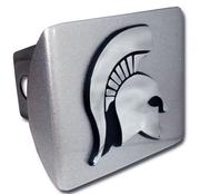  Michigan State Chrome Emblem Metal Hitch Cover