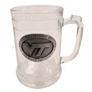  Virginia Tech Heritage Pewter 15 Oz Stein Glass