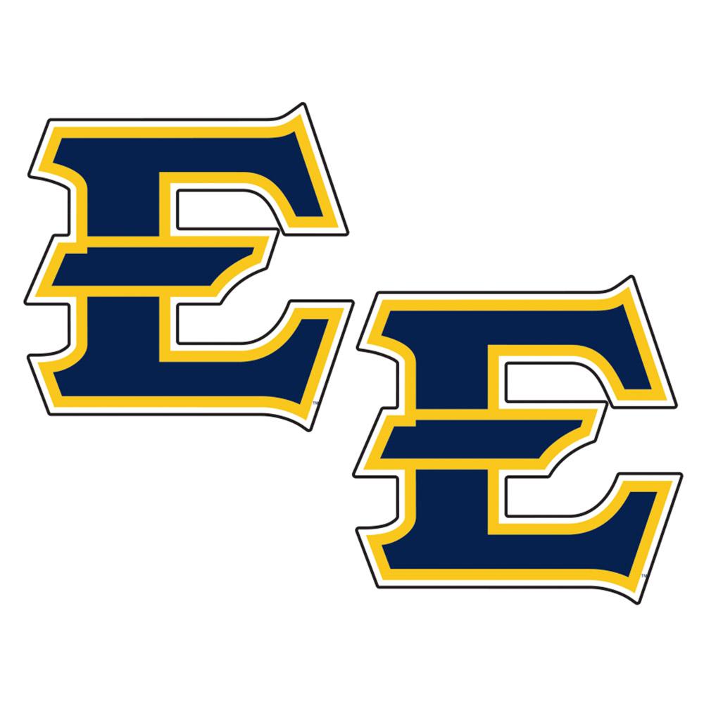 Bucs | ETSU 2 x 2 in E Logo Decal (2pk) | Alumni Hall