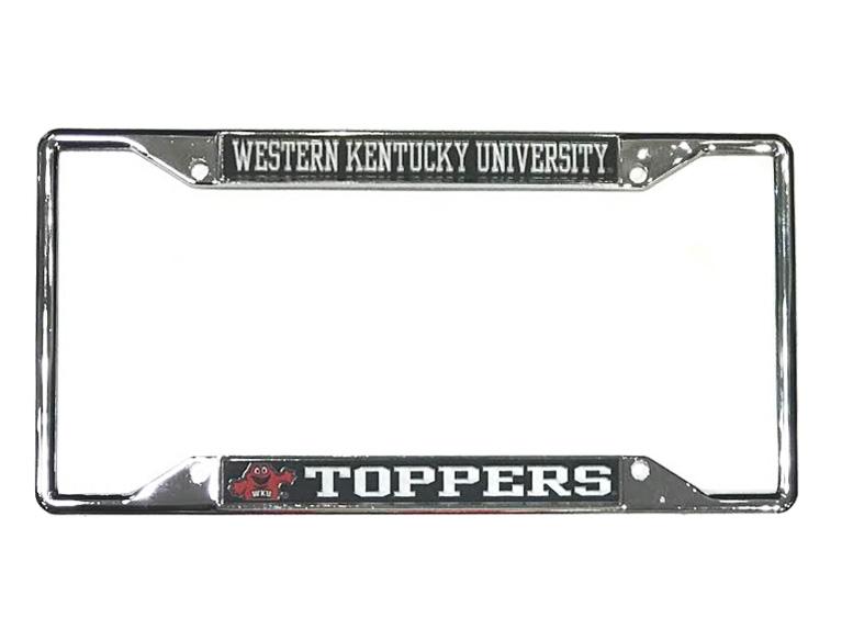 WKU- Western Kentucky License Plate Frame Logo- Alumni Hall