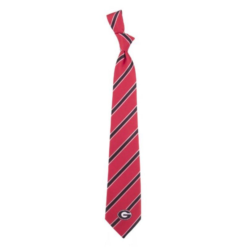 UGA- Georgia Super G Stripe Tie- Alumni Hall