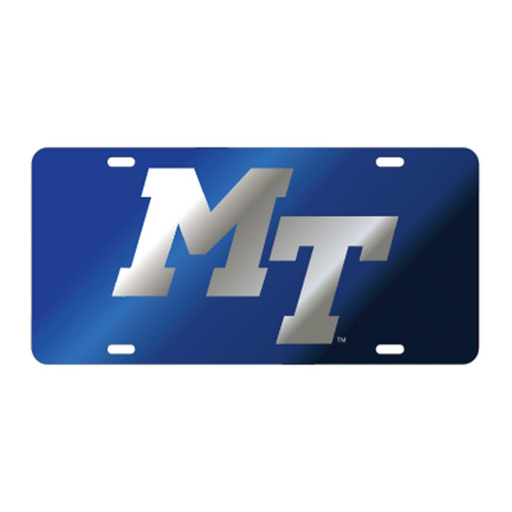 MTSU | MTSU Logo License Plate | Alumni Hall