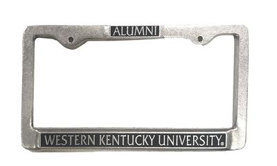 Western Kentucky Alumni Pewter License Plate