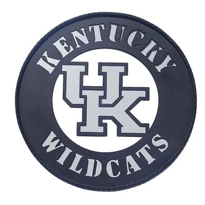 Kentucky UK Logo Metal Wall Art