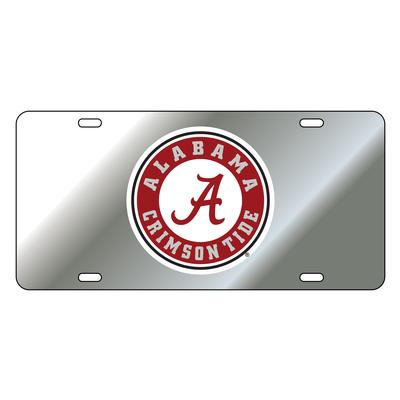 Alabama Reflective Circle Logo License Plate