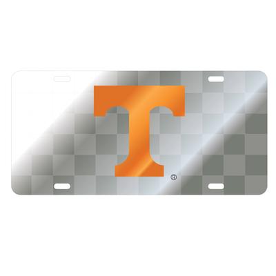 Tennessee Checkerboard Logo License Plate