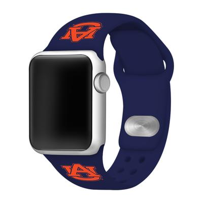 Auburn Apple Watch Silicone Sport Band 38mm