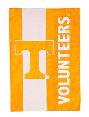 Tennessee Volunteers Striped Garden Flag