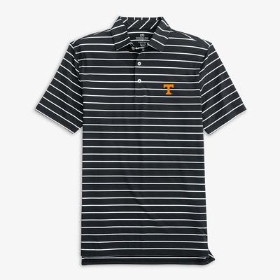 Tennessee Southern Tide Desmond Stripe Performance Polo