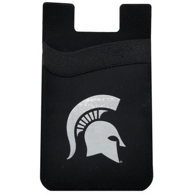 Michigan State Dual Pocket Silicone Phone Wallet