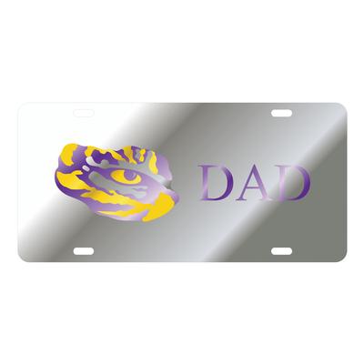 LSU Dad License Plate
