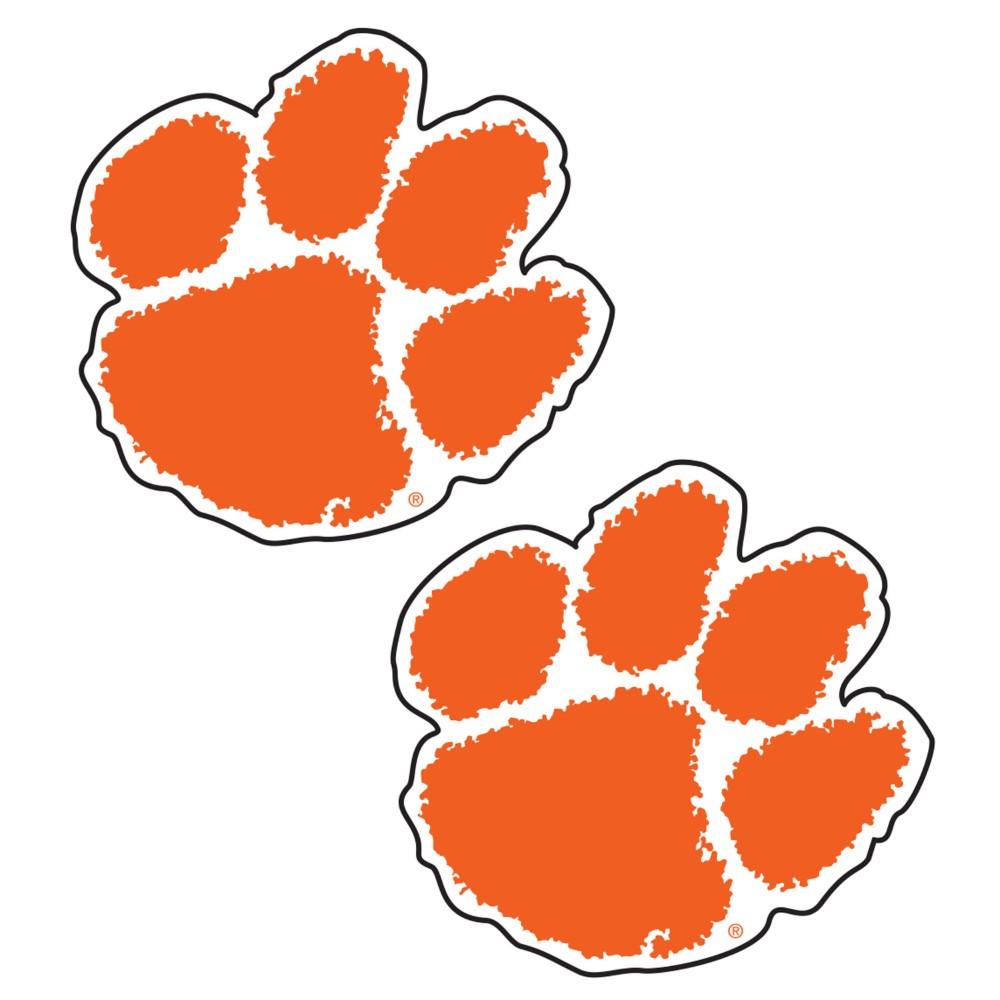 Tigers Clemson Paw 2" Reflective Decal (2 Pack) Alumni Hall