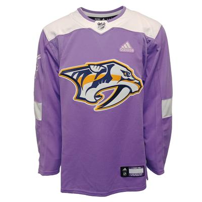 purple nashville predators jersey