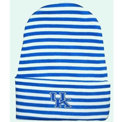 Kentucky Infant Striped Knit Cap 