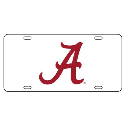 Alabama Reflective Logo License Plate
