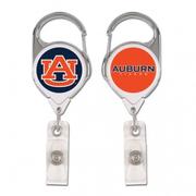  Auburn Wincraft Retractible Premium Badge Reel