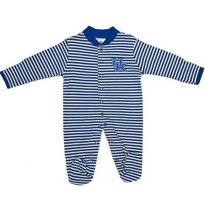 Kentucky Infant Striped Footed Romper