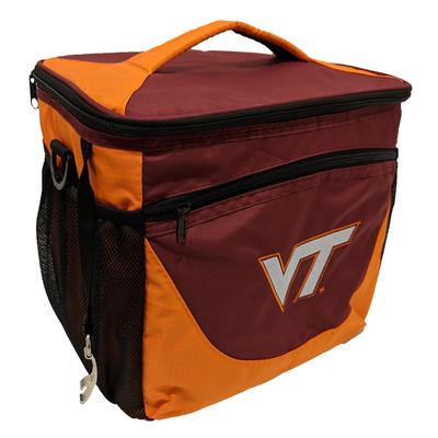 Virginia Tech 24 Can Cooler With Bottle Opener