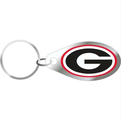 Georgia Oval Logo Keychain