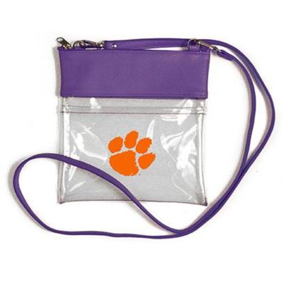 Clemson Clear Game Day Crossbody