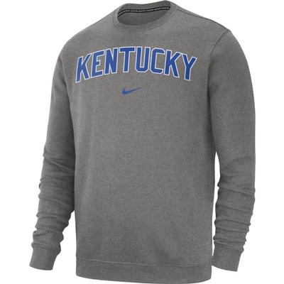 Kentucky Nike Fleece Club Crew Sweatshirt