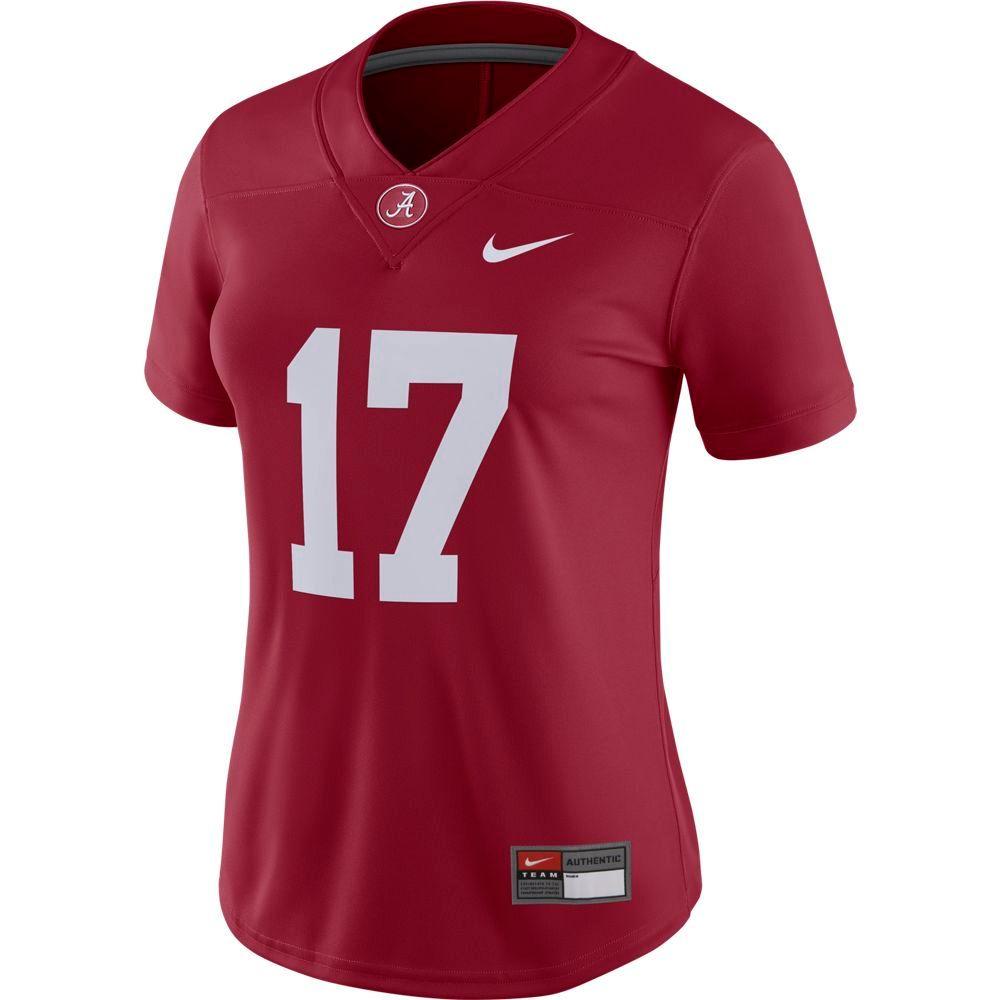 Alabama Nike Women's #17 Game Jersey 