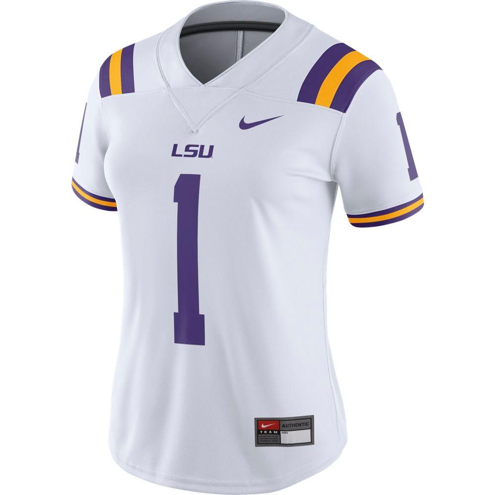 authentic lsu football jersey