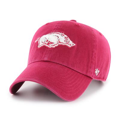 Arkansas '47 Red Clean Up Hat