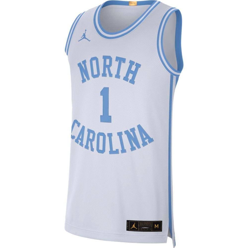 UNC, UNC Jordan Brand Retro Limited Basketball Jersey