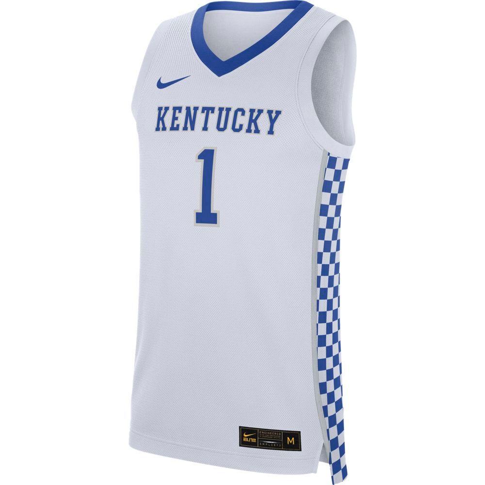 Cats, Kentucky Nike Replica Basketball Jersey